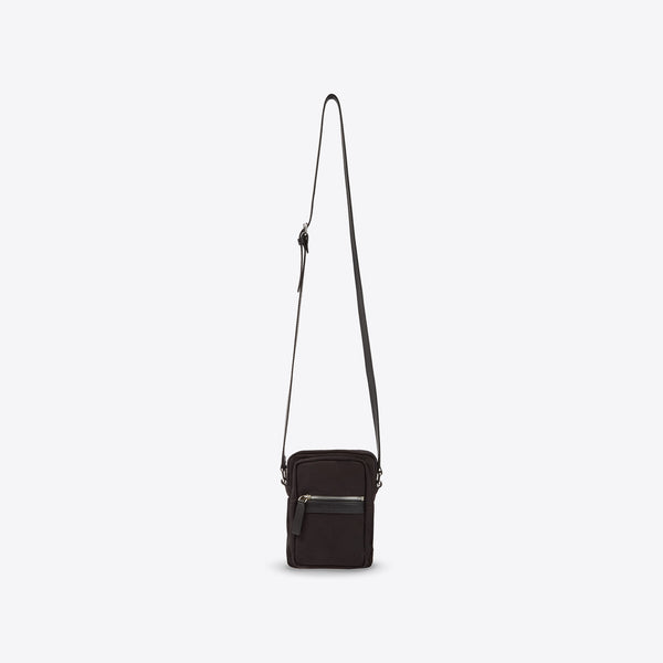 Saint Laurent Black Ysl Sid Canvas Messenger Bag