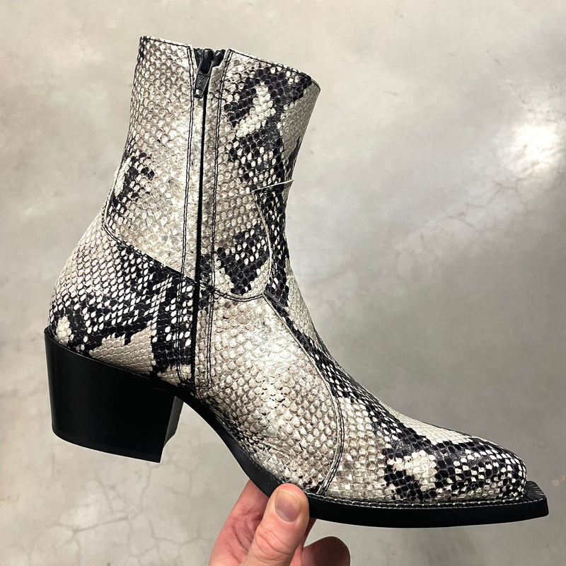 Snake effect boots Clearance