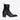 Enzo 60mm Harness Zip Boot – Schwarzes Leder