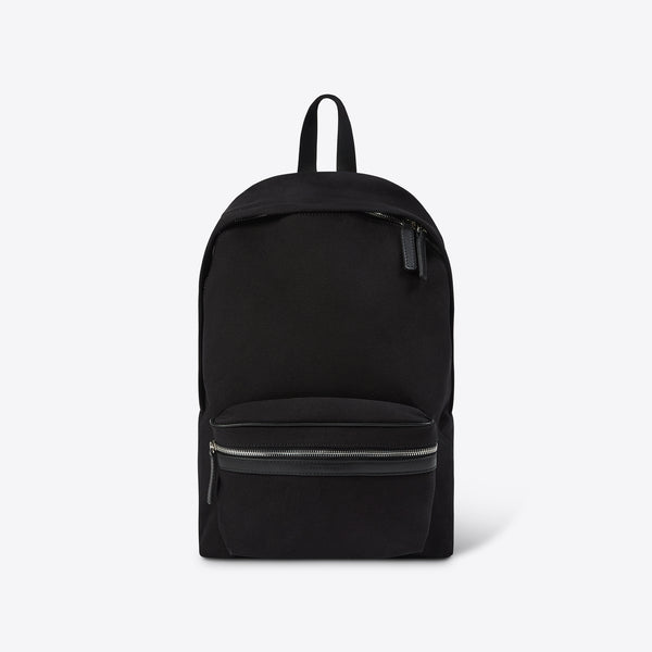 Signature Backpack - Black Canvas – FROMTHEFIRST