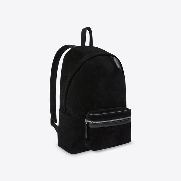 Signature Backpack - Black Suede