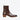 Diego 45mm Embroidered Western Boots - Brown Hand-Dyed Leather