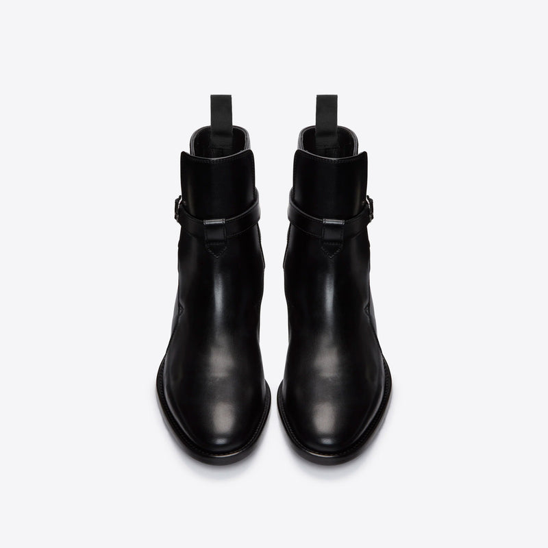 Womens Giulia 40mm Jodhpur Boot - Black Leather