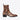 Womens Lucia 40mm Side Zip Boots - Beige Snake-Effect Leather