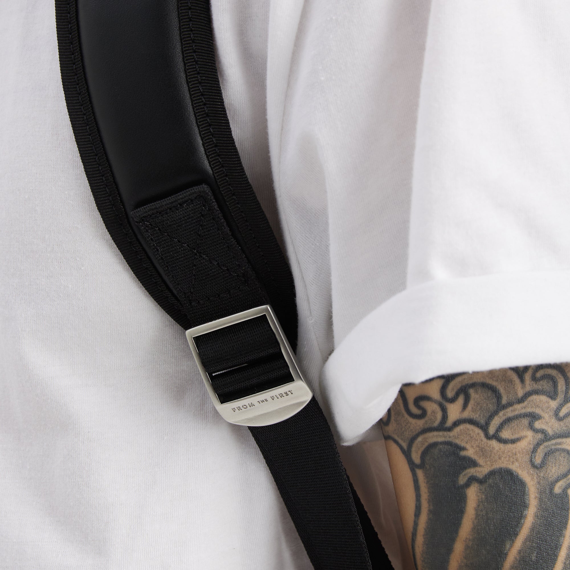 Signature Backpack - Black Canvas – FROMTHEFIRST
