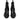 Enzo 40mm Harness Zip Boot - Black Leather