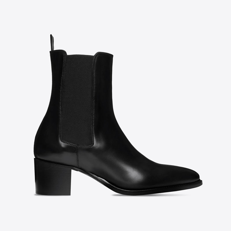 Marco 60mm Chelsea Boot - Black Leather