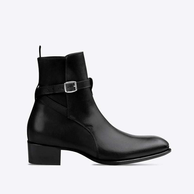 Giorgio 40mm Jodhpur Boot - Black Leather