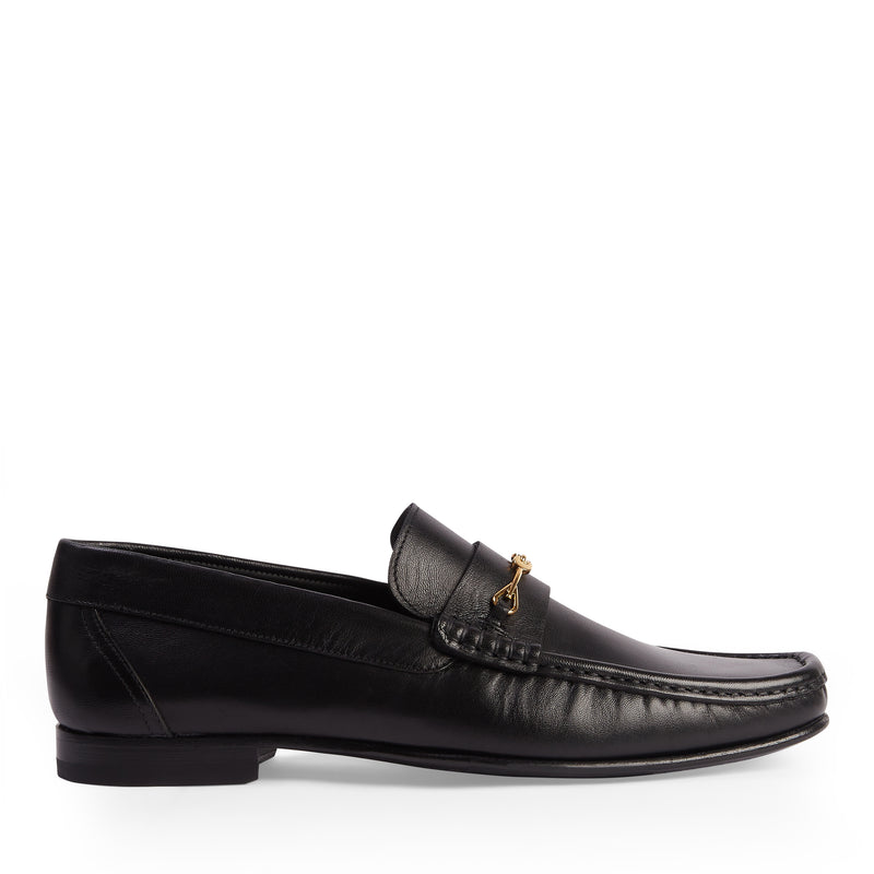 Salvatore Snaffle Loafer - Black Leather – FROMTHEFIRST